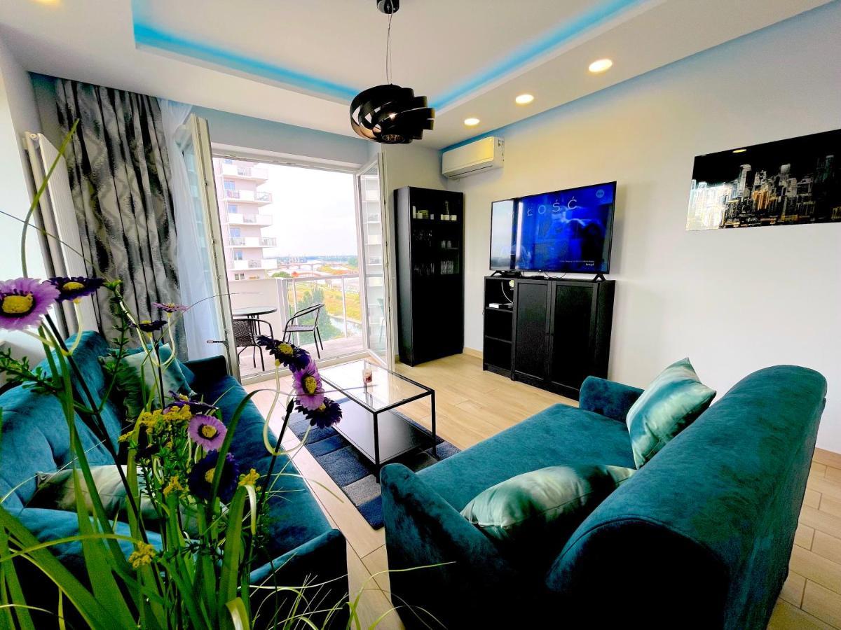 Apartament Z Tarasem I Widokiem Na Odre Wrocław Extérieur photo