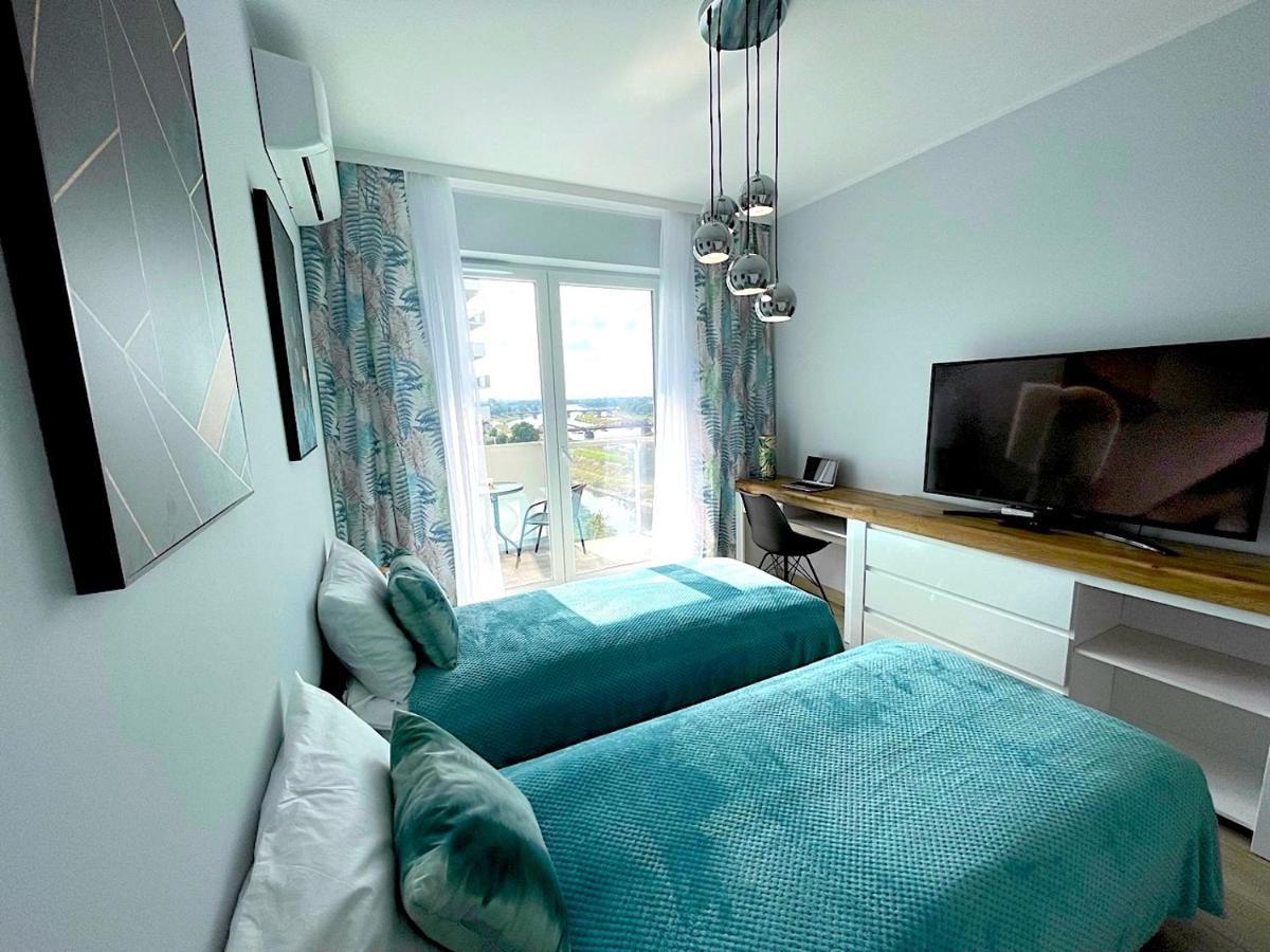Apartament Z Tarasem I Widokiem Na Odre Wrocław Extérieur photo