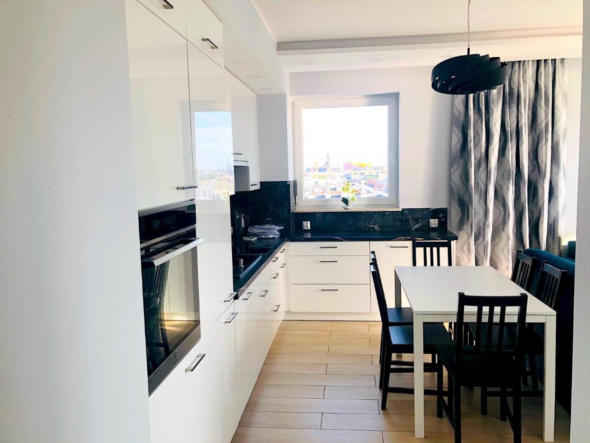 Apartament Z Tarasem I Widokiem Na Odre Wrocław Extérieur photo