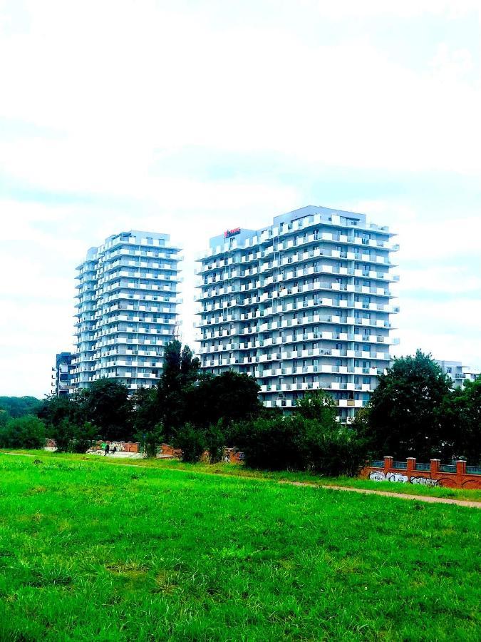 Apartament Z Tarasem I Widokiem Na Odre Wrocław Extérieur photo